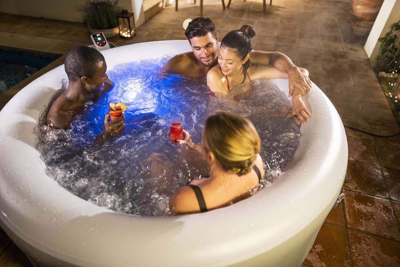 Bestway Whirlpool Lay Z Spa Tahiti AirJet, rund 180 x 66 cm 60007_22 Bestway Whirlpool Lay Z Spa Tahiti AirJet, rund 180 x 66 cm 60007_22