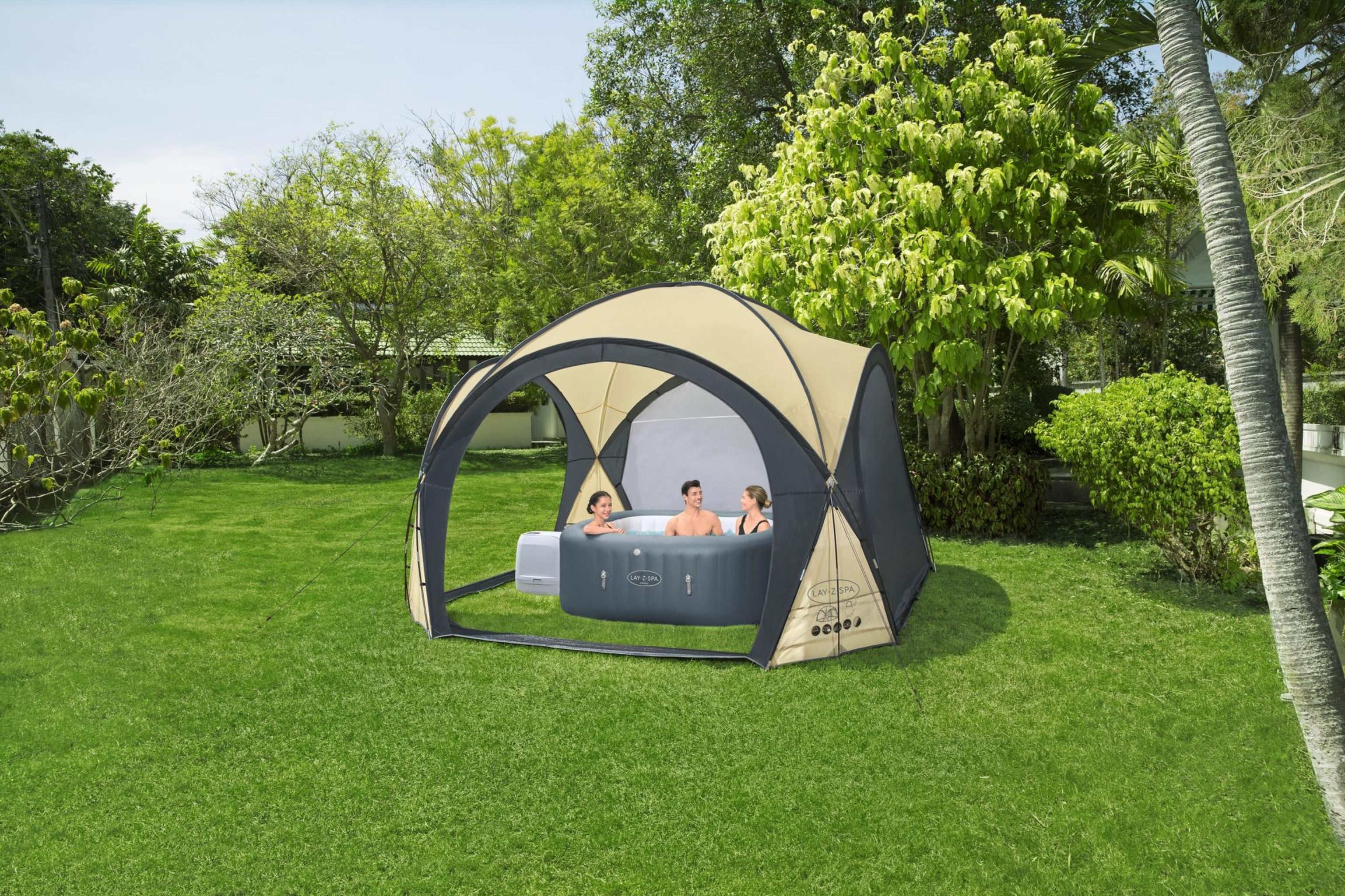 LAY-Z-SPA Pavillon für Whirlpool und Pool