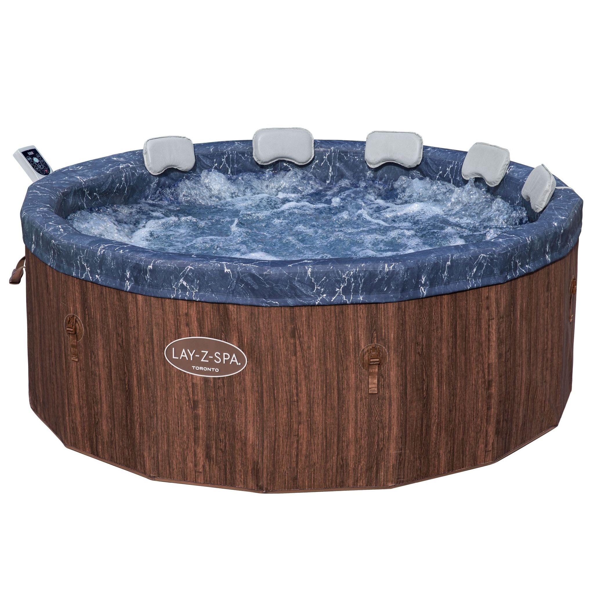 Bestway LAY-Z-SPA Toronto AirJet Whirlpool 7 Personen Ø 190 x 70 cm Bestway LAY-Z-SPA Toronto AirJet Whirlpool 7 Personen Ø 190 x 70 cm