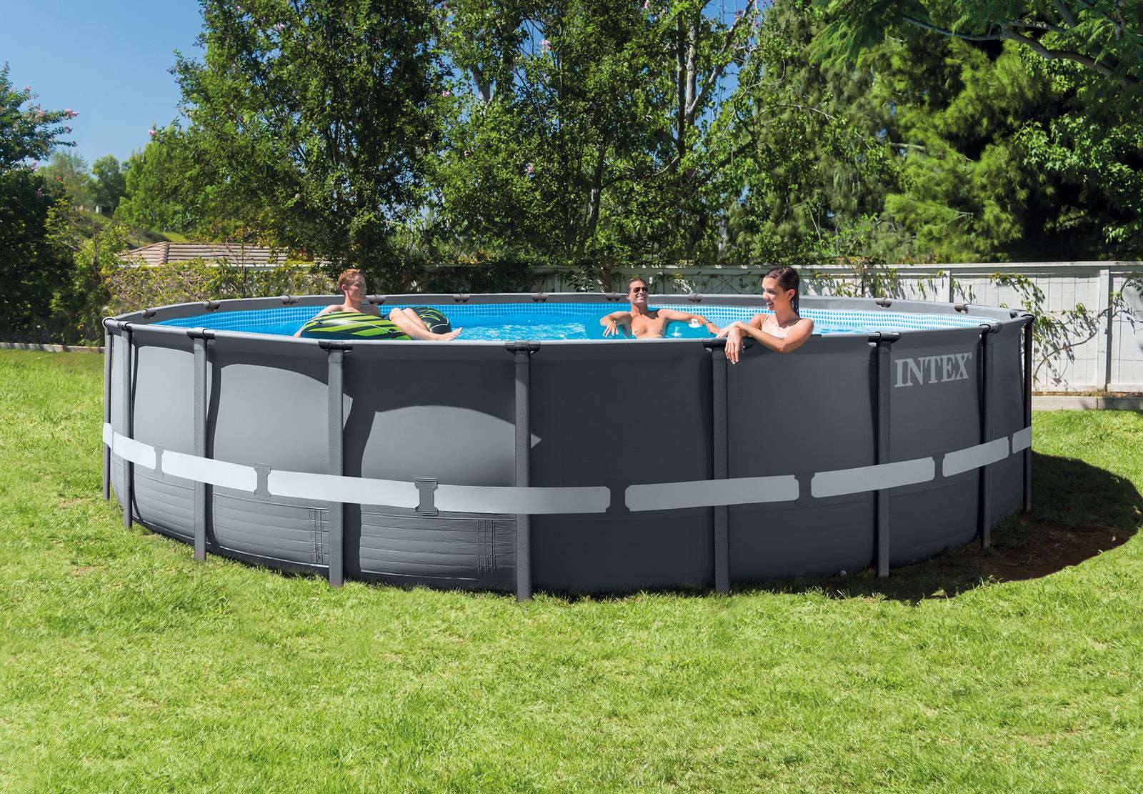 Intex Frame Pool Set Ultra Rondo XTR Ø 610 x 122 cm IN-126334GN Intex Frame Pool Set Ultra Rondo XTR Ø 610 x 122 cm IN-126334GN