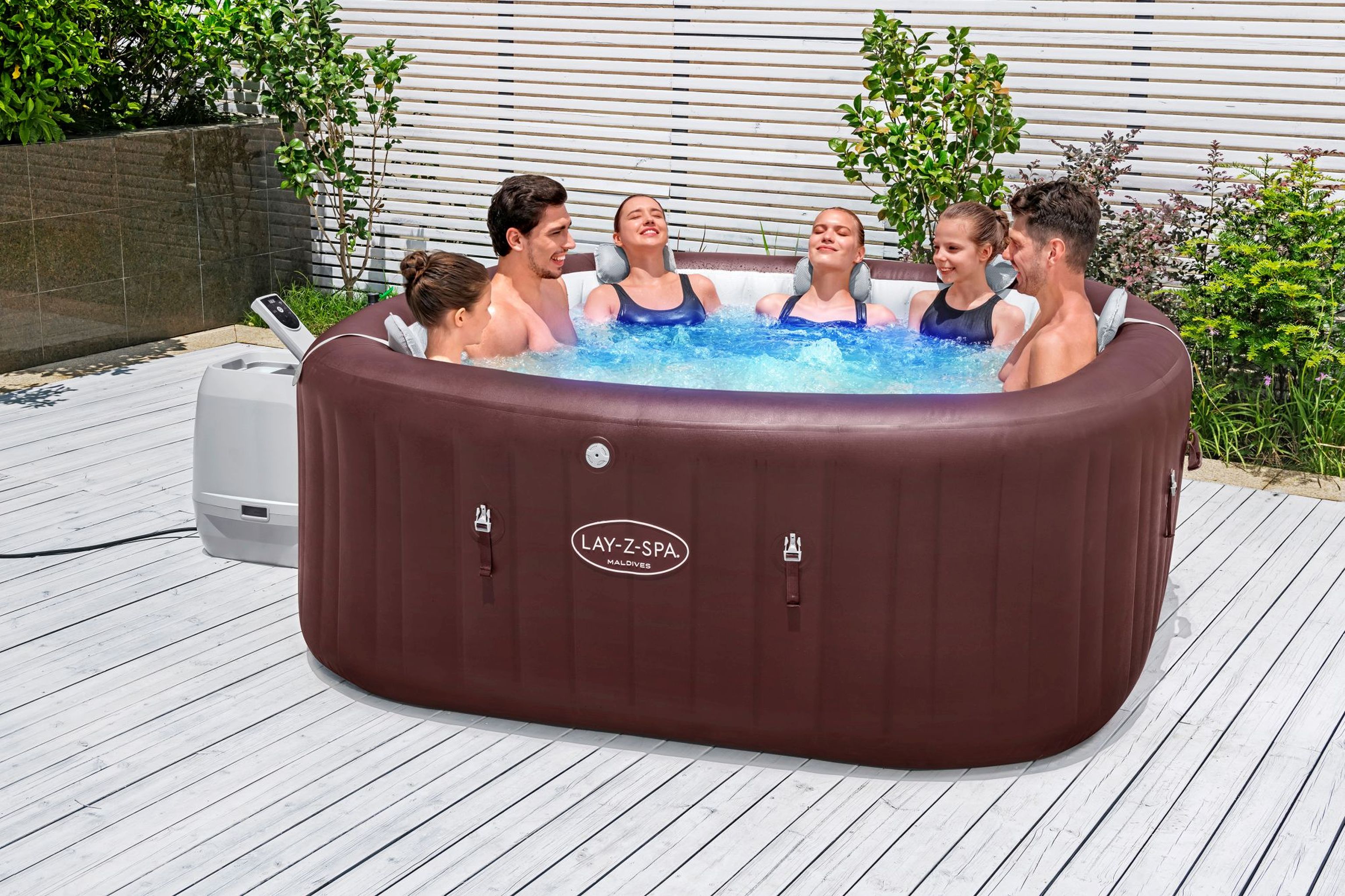 Bestway LAY-Z-SPA Maldives HydroJet Pro Whirlpool 7 Personen