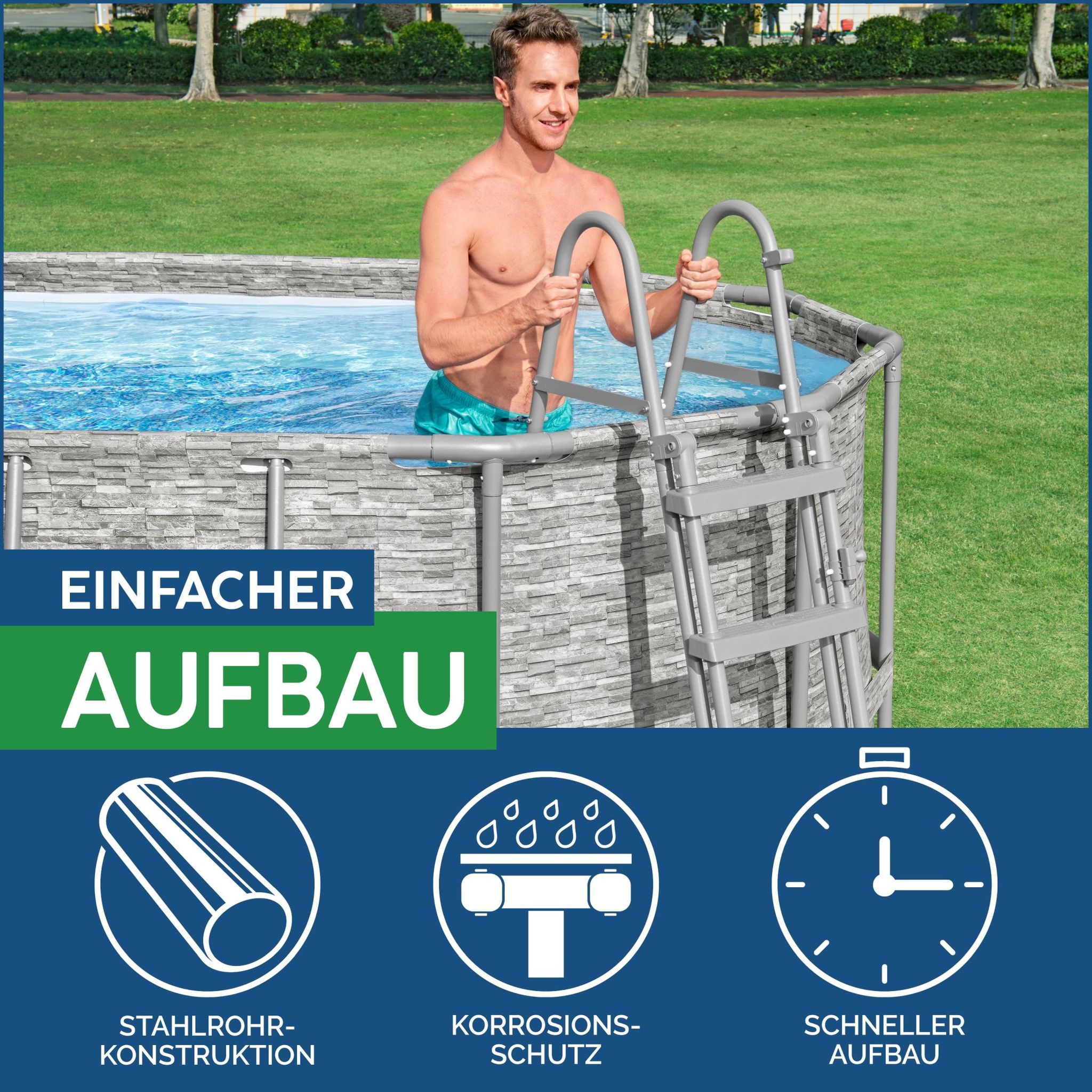 Pool Leiter 122 cm Pool Leiter 122 cm