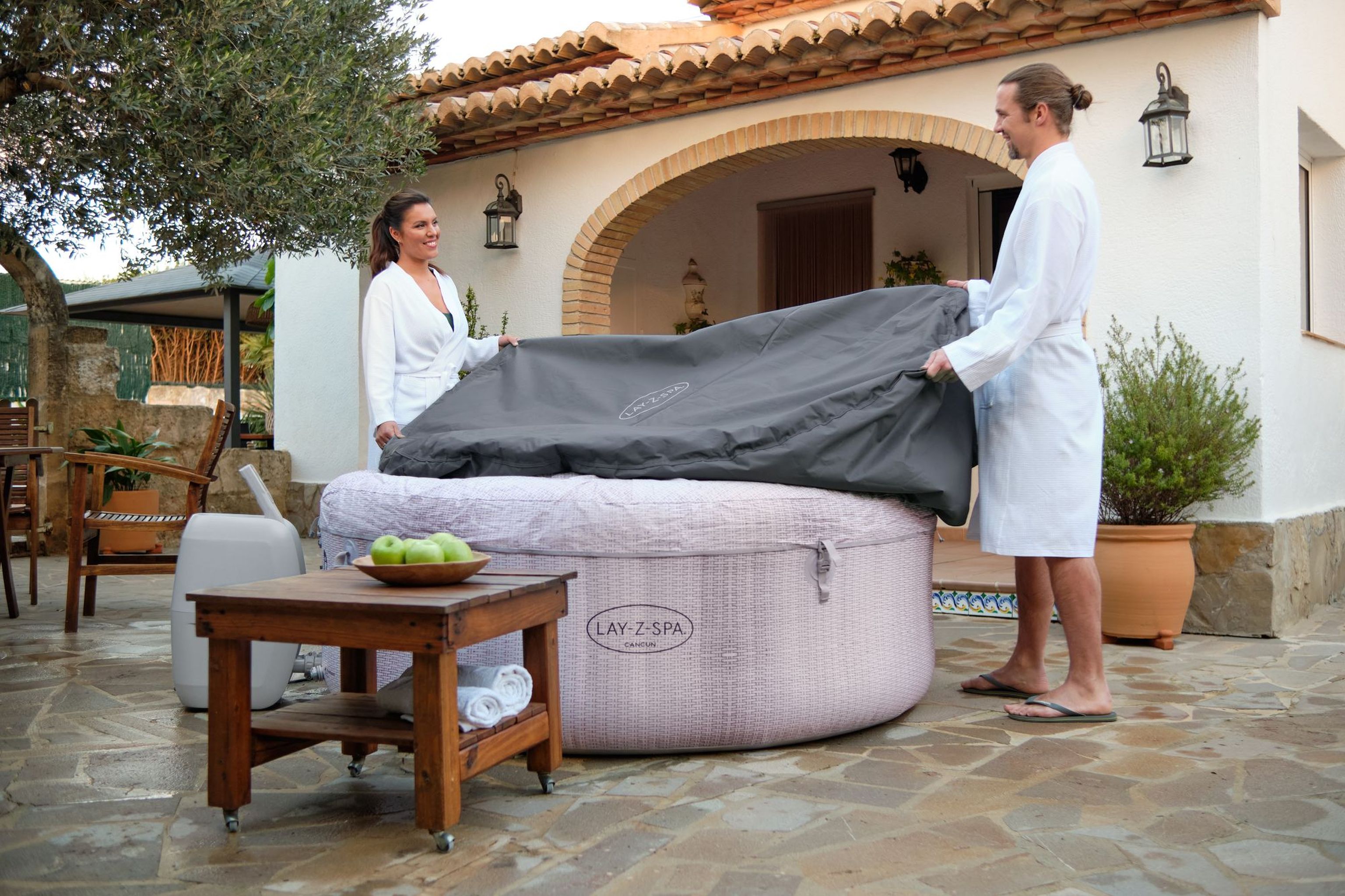 LAY-Z-SPA Abdeckung EnergySense Plus Thermo 196 x 71 cm rund LAY-Z-SPA Abdeckung EnergySense Plus Thermo 196 x 71 cm rund