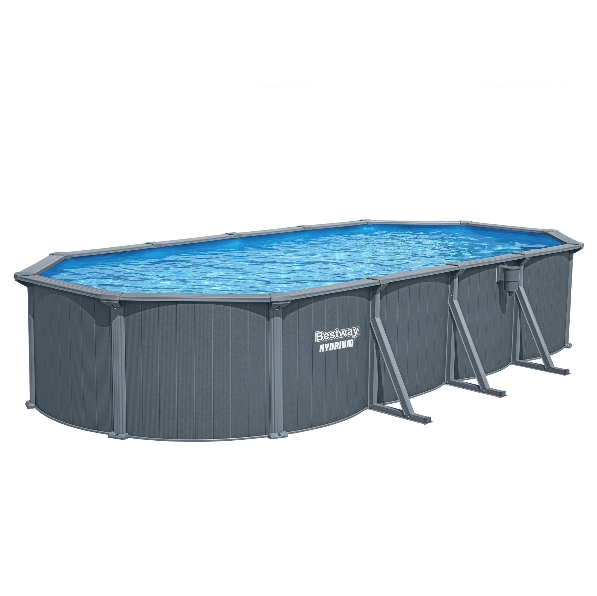 Bestway Hydrium Stahlwandpool Komplett-Set 732 x 366 x 132 cm oval Bestway Hydrium Stahlwandpool Komplett-Set 732 x 366 x 132 cm oval