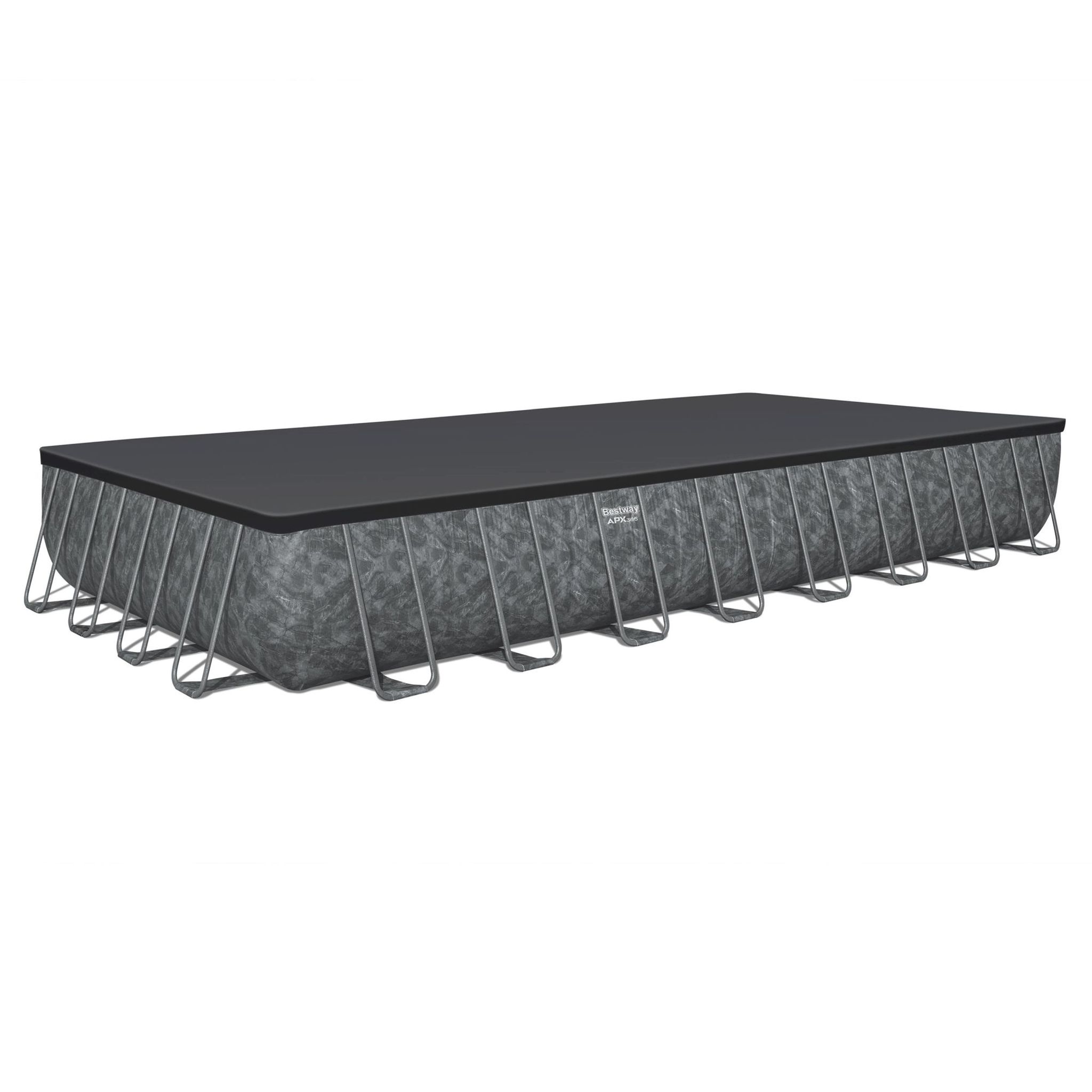 estway APX365 winterfestes Frame Pool Komplett-Set 956 x 488 x 132 cm