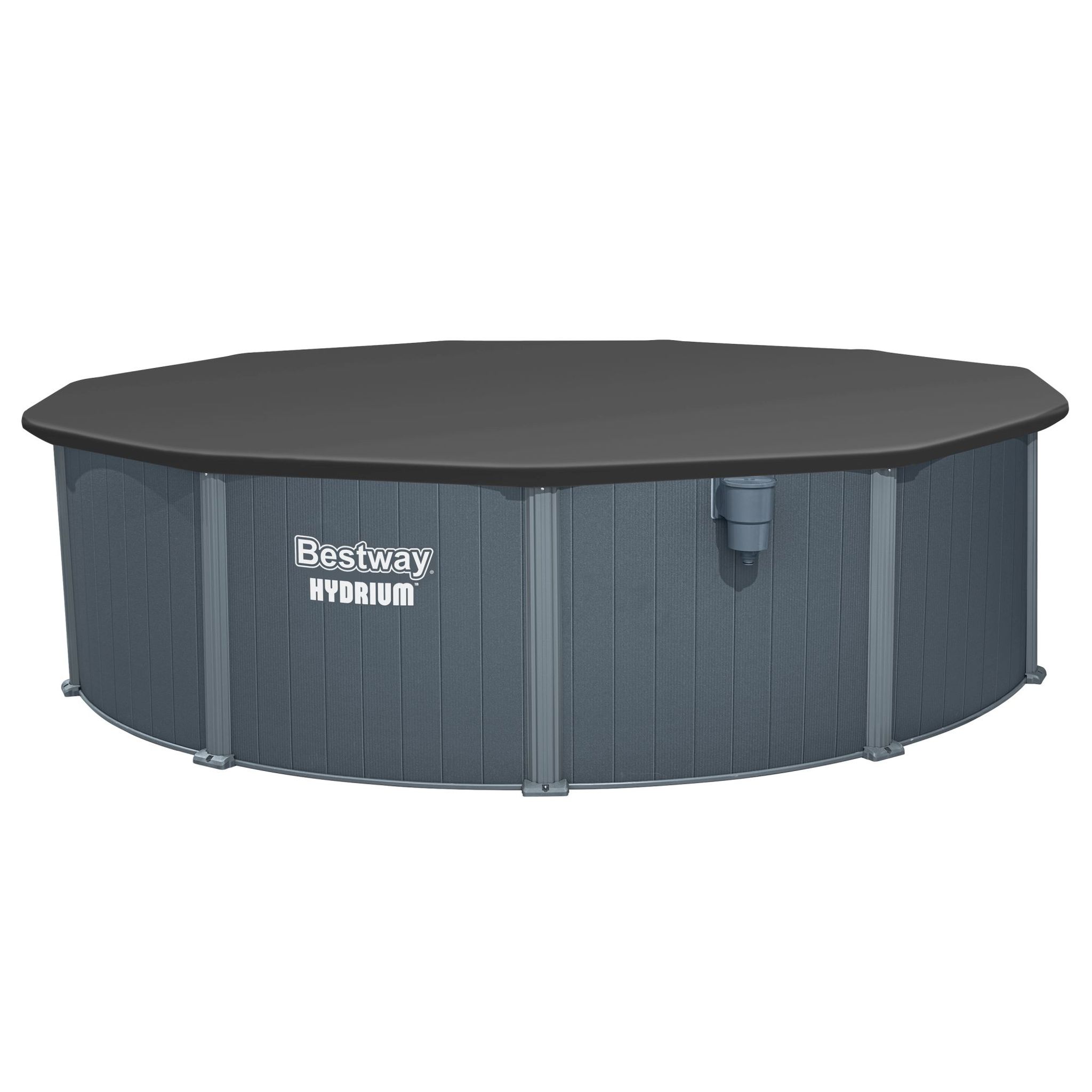Bestway Hydrium Stahlwandpool Komplett-Set Ø 488 x 132 cm rund Bestway Hydrium Stahlwandpool Komplett-Set Ø 488 x 132 cm rund