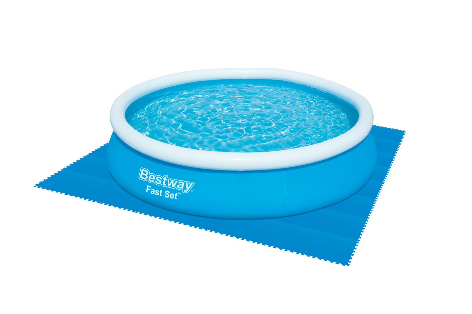 Pool-Bodenschutzfliesen Set 9 Stück,a50 x 50 cm, blau 58220_24 Pool-Bodenschutzfliesen Set 9 Stück,a50 x 50 cm, blau 58220_24