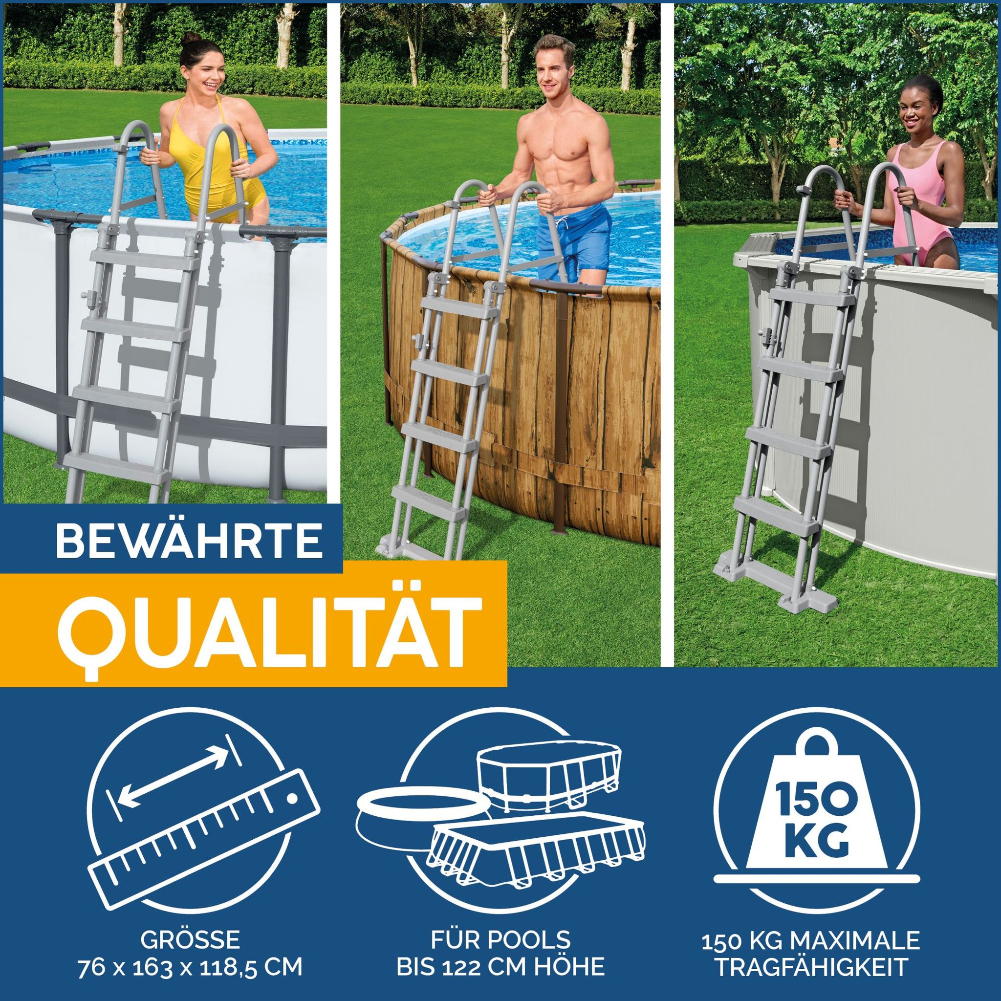 Pool Leiter 122 cm Pool Leiter 122 cm