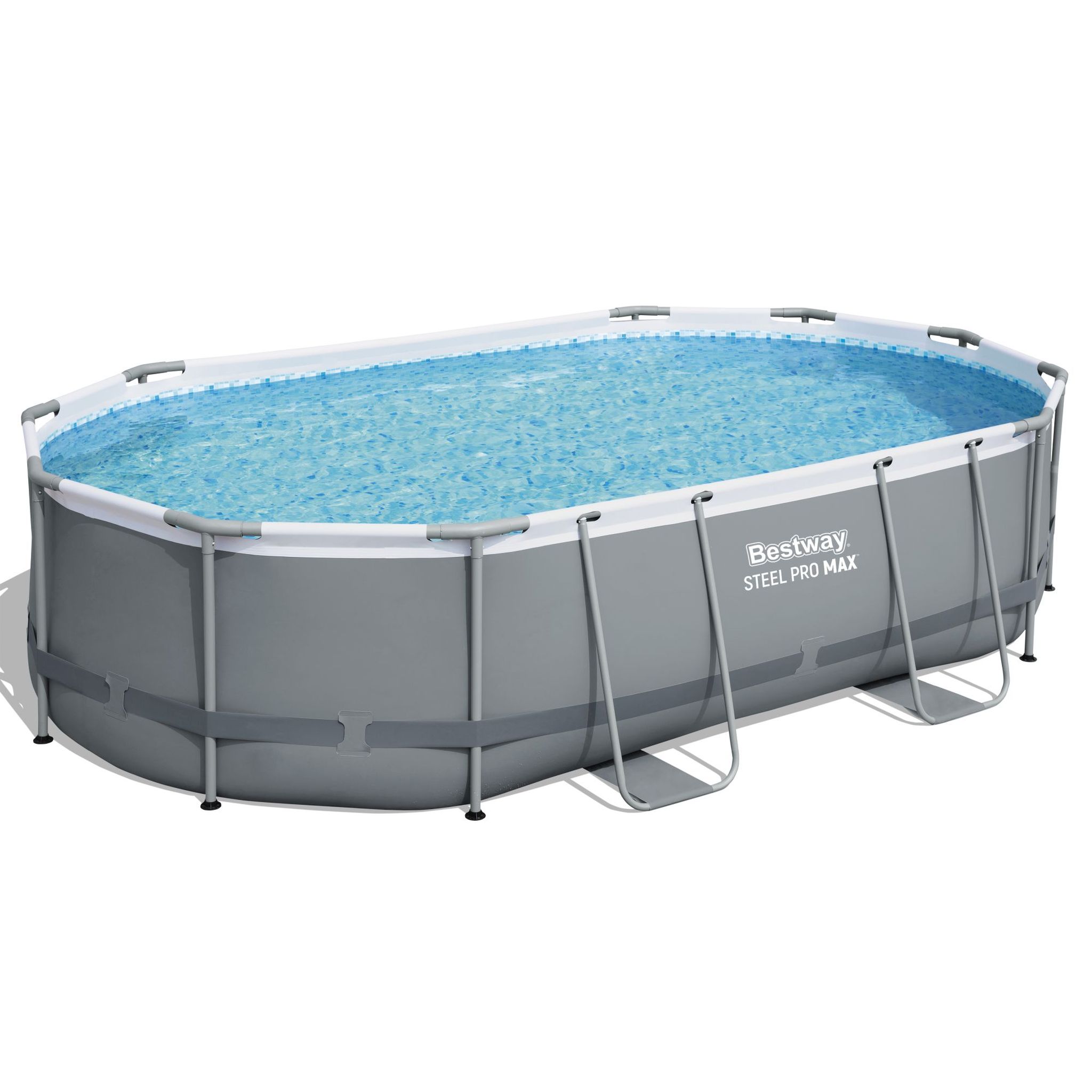 Bestway Steel Pro MAX Frame Pool Komplett-Set 488 x 305 x 107 cm Bestway Steel Pro MAX Frame Pool Komplett-Set 488 x 305 x 107 cm