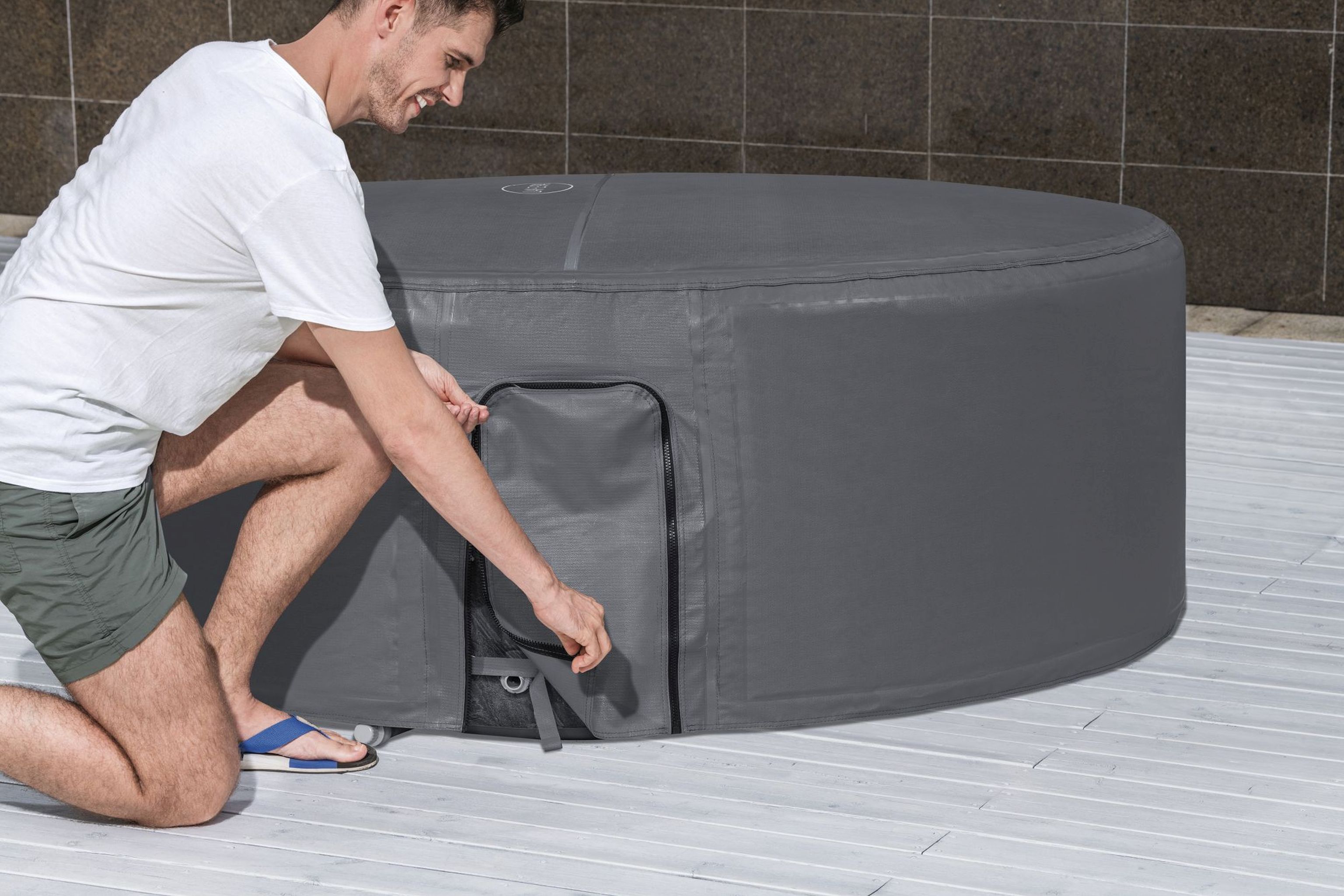 LAY-Z-SPA Abdeckung EnergySense Plus Thermo 180 x 66 cm rund LAY-Z-SPA Abdeckung EnergySense Plus Thermo 180 x 66 cm rund