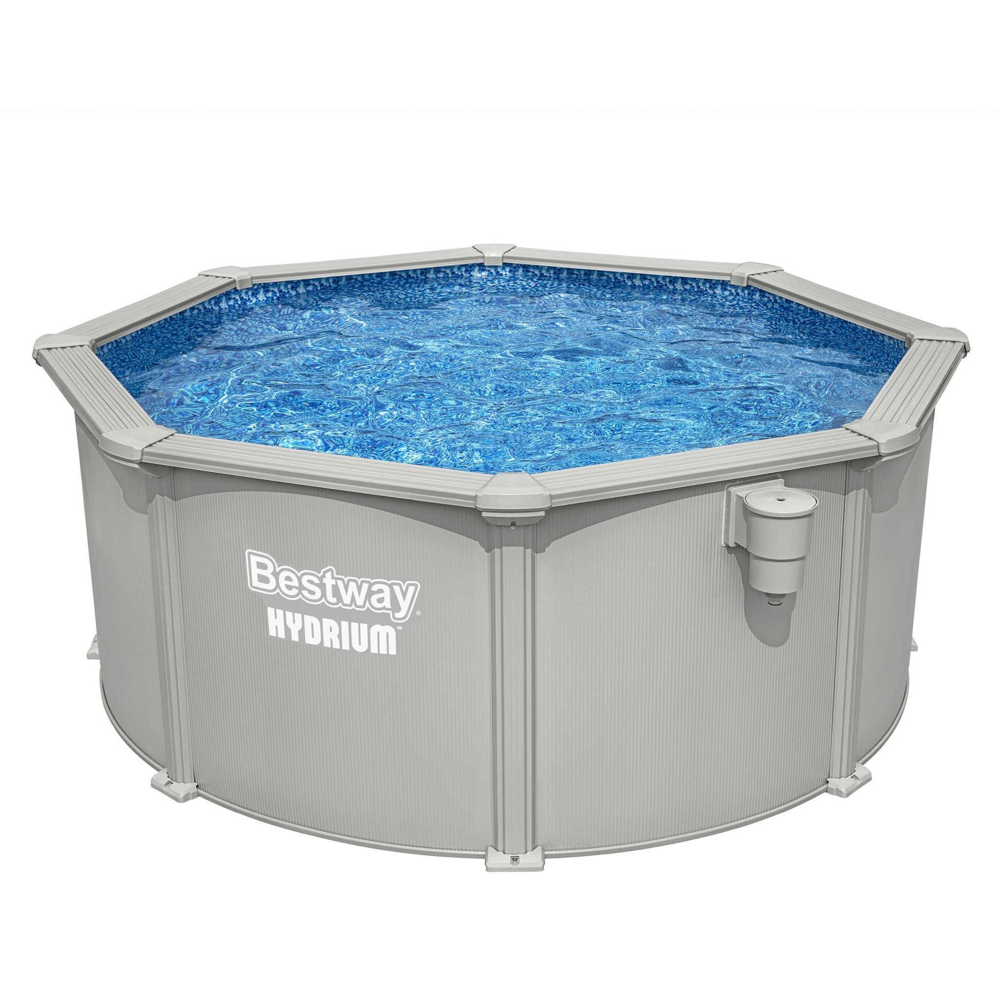 Bestway Hydrium Stahlwandpool Komplett-Set Ø 305 x 122 cm rund Bestway Hydrium Stahlwandpool Komplett-Set Ø 305 x 122 cm rund