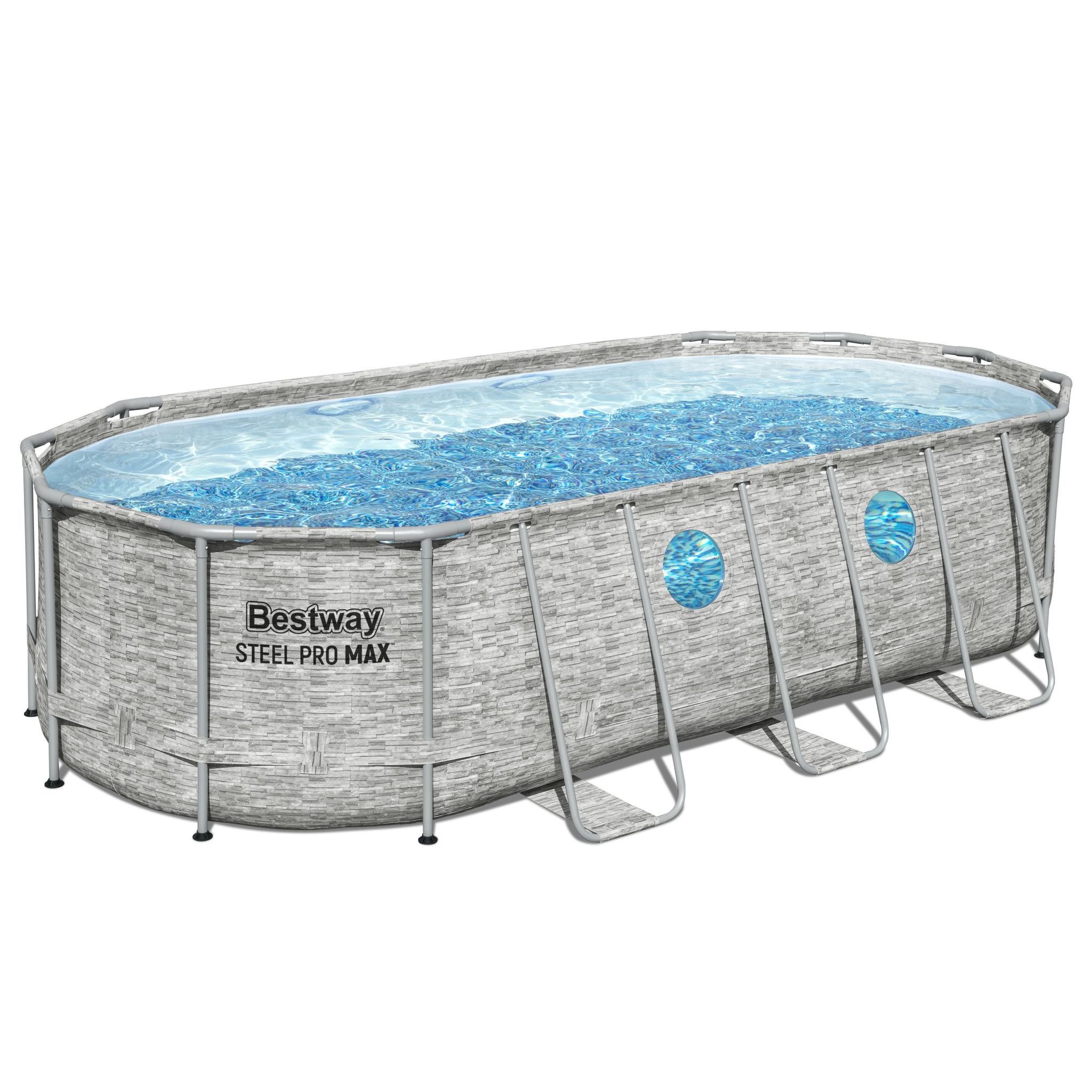 Bestway Steel Pro MAX Splashview Frame Pool Set 549 x 274 x 122 cm Bestway Steel Pro MAX Splashview Frame Pool Set 549 x 274 x 122 cm