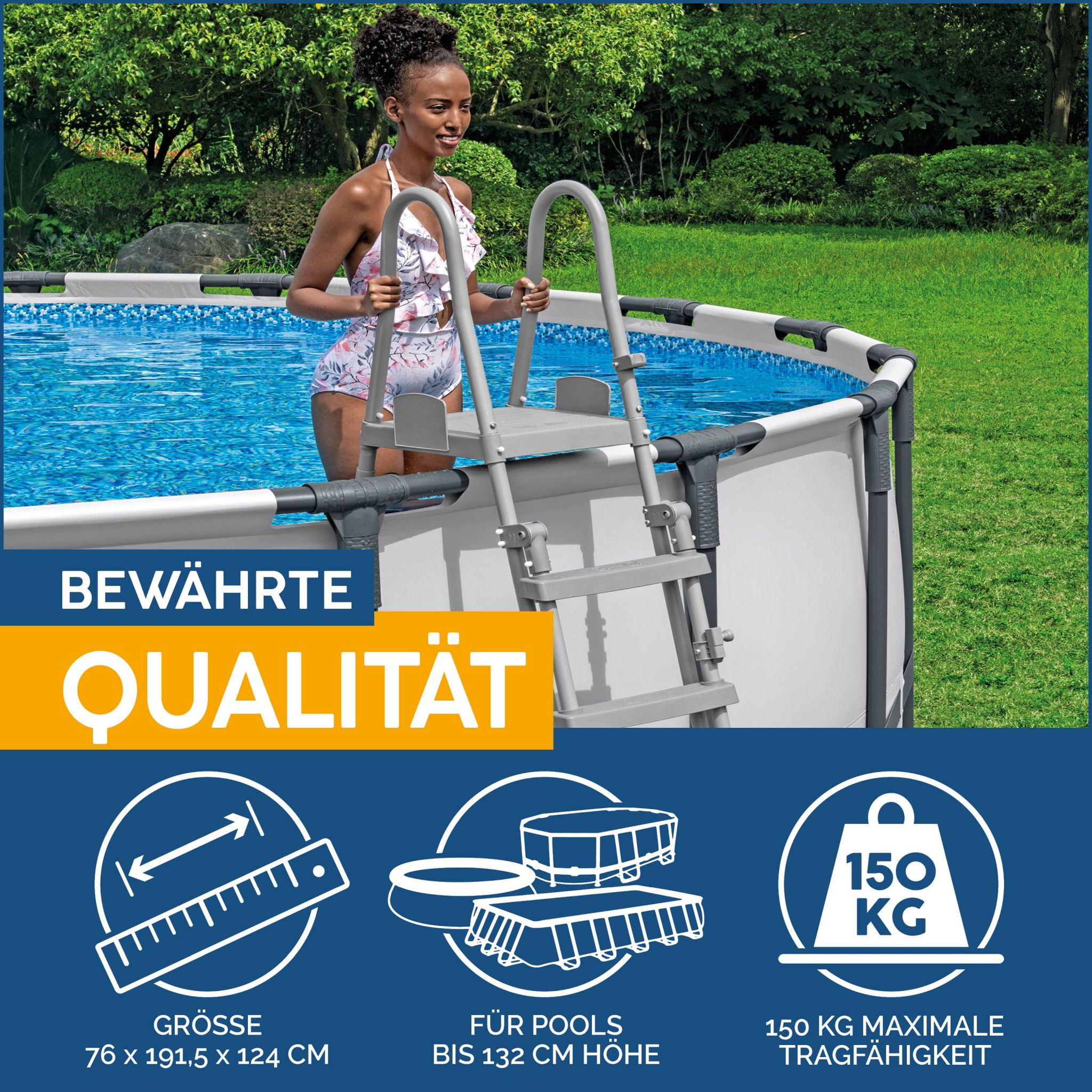 Pool Leiter 132 cm Pool Leiter 132 cm