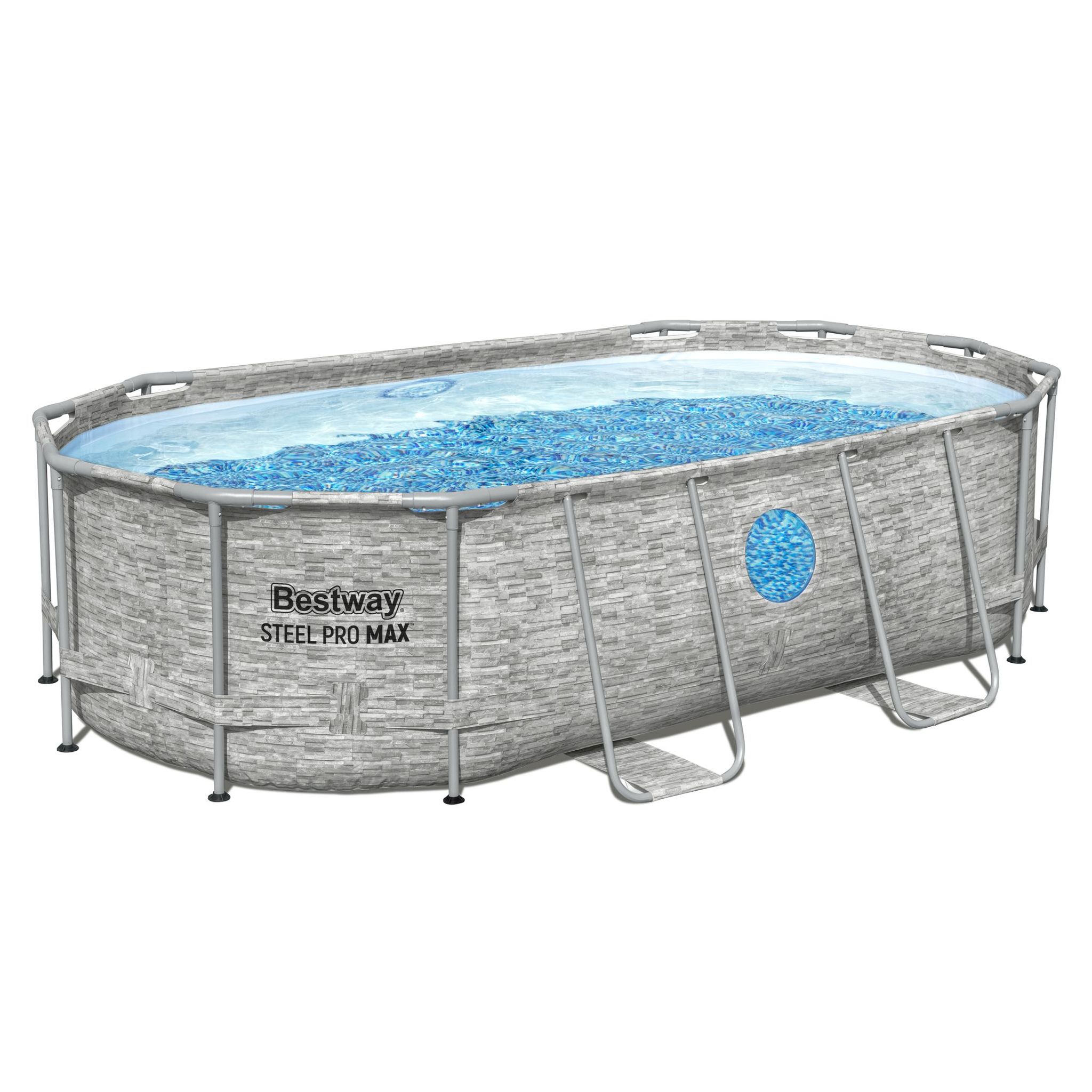 Bestway Steel Pro MAX Splashview Frame Pool Set 427 x 250 x 100 cm Bestway Steel Pro MAX Splashview Frame Pool Set 427 x 250 x 100 cm