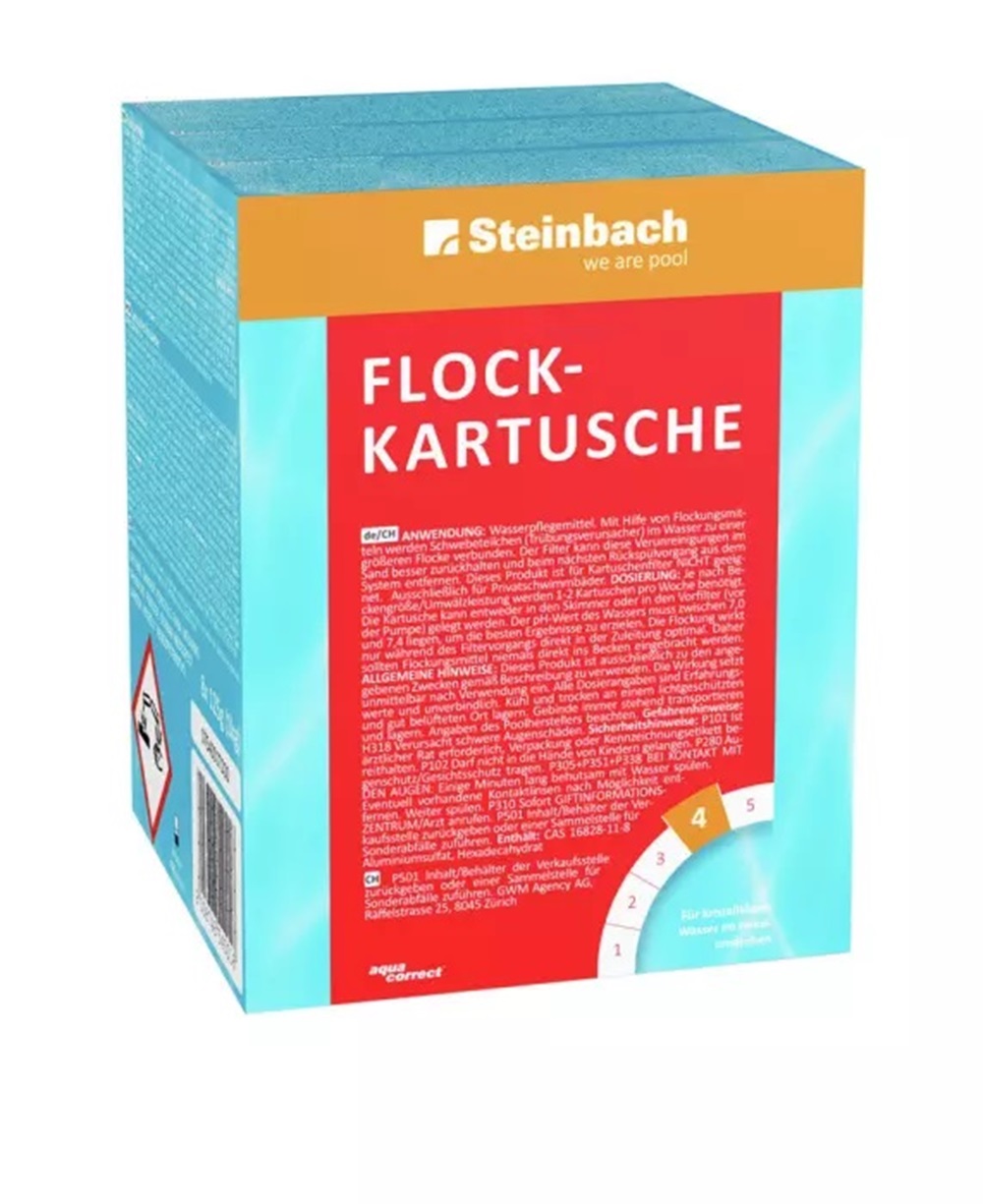 Steinbach Flockkartusche 1kg, Flockungsmittel Pool, Wasserpflege IN-0754001TDC8 Steinbach Flockkartusche 1kg, Flockungsmittel Pool, Wasserpflege IN-0754001TDC8