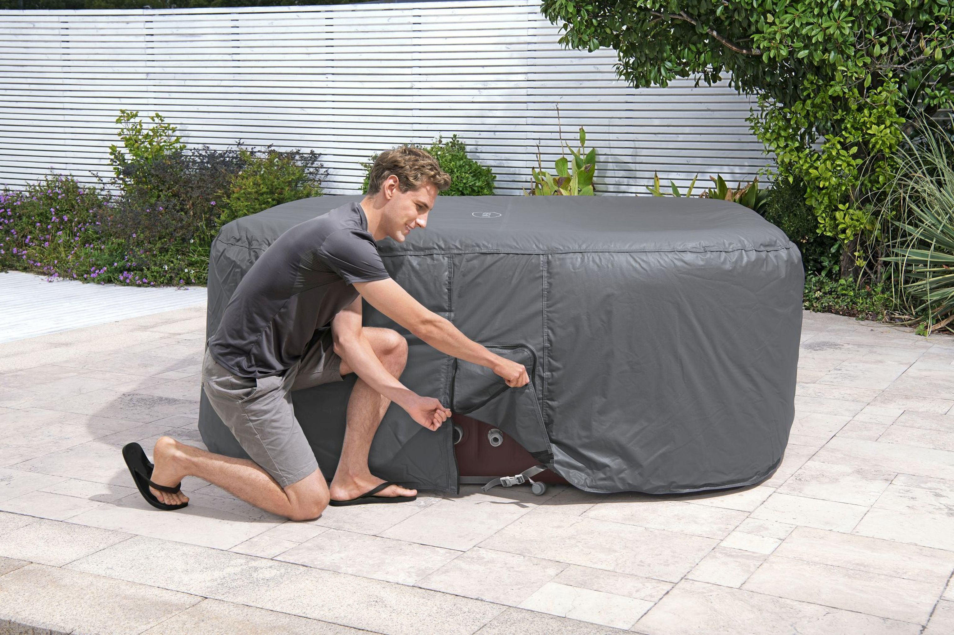 LAY-Z-SPA Abdeckung EnergySense Plus Thermo 201 x 201 cm eckig LAY-Z-SPA Abdeckung EnergySense Plus Thermo 201 x 201 cm eckig
