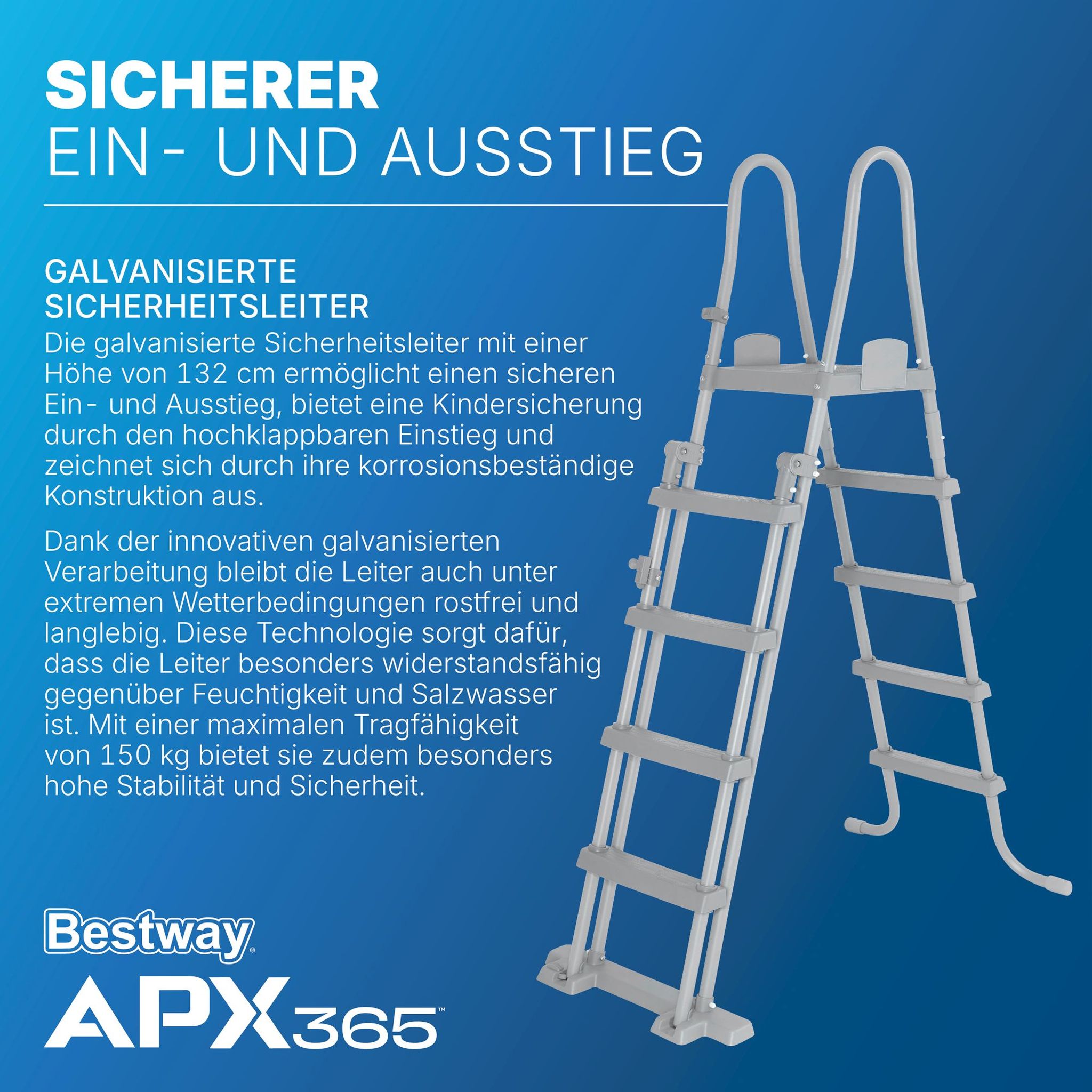 Bestway APX365 winterfestes Frame Pool Komplett-Set 732 x 366 x 132 cm Bestway APX365 winterfestes Frame Pool Komplett-Set 732 x 366 x 132 cm