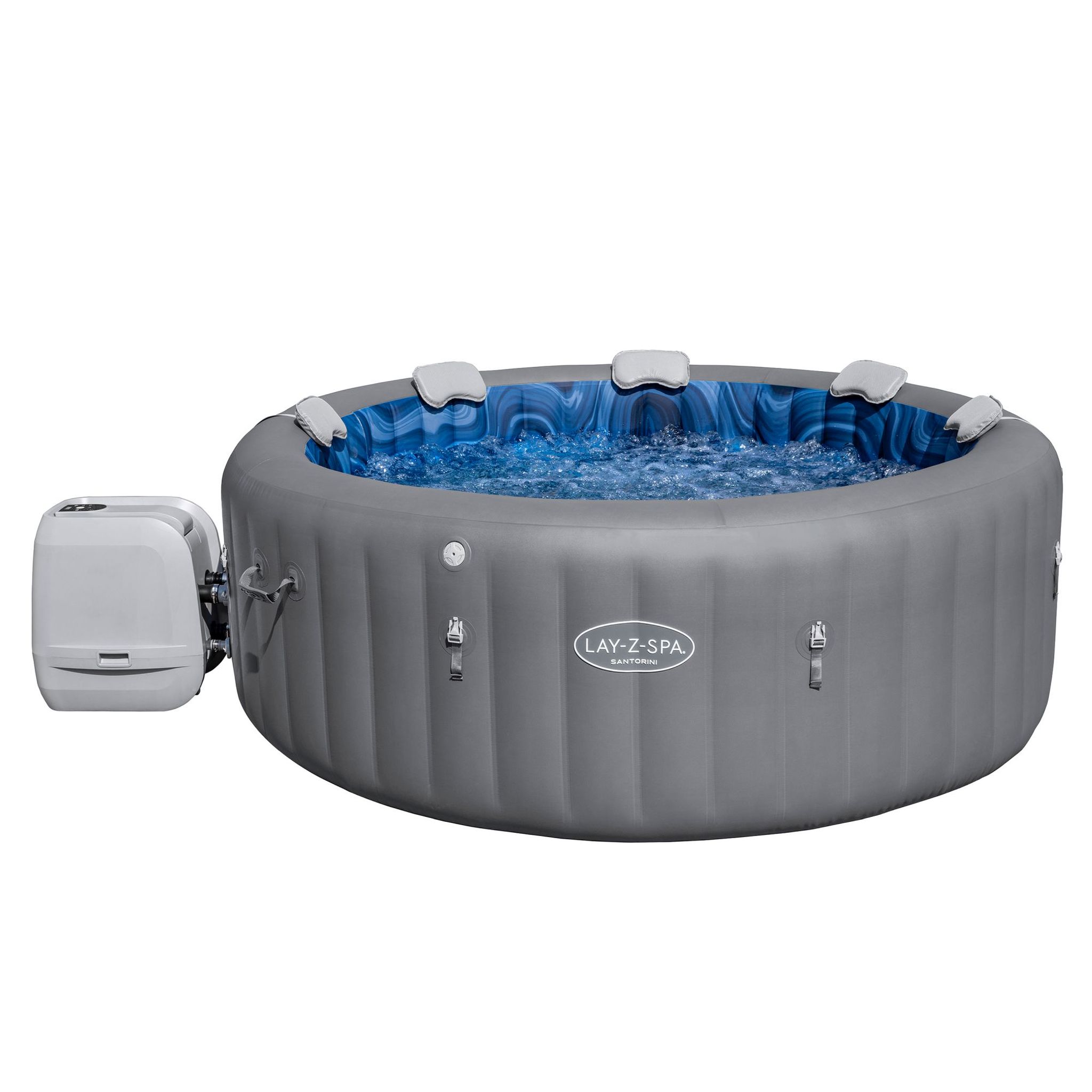 Bestway LAY-Z-SPA Santorini HydroJet Pro Whirlpool 7 Personen
