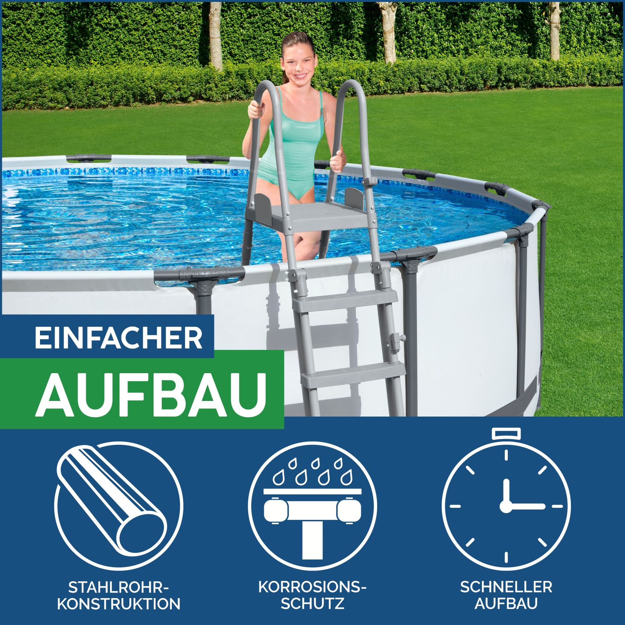Pool Leiter 132 cm Pool Leiter 132 cm